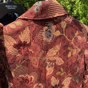 Vintage Cabi brocade coat